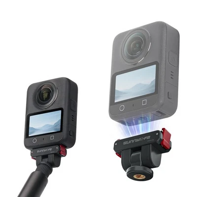 Montaje magnético de liberación rápida ajustable 180° para DJI Osmo 360/Action 5 Pro/4/3/2 Foto 1 de 4