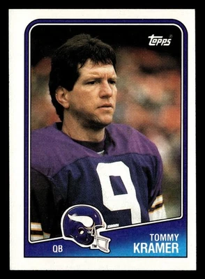 1988 Topps - Tommy Kramer #148 - Image 1 of 2