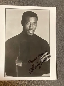 Wesley Snipes beschriftet signed Autogrammbild - Bild 1 von 2