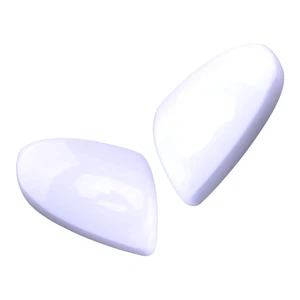 1Paar Vorne links+rechts Seitenspiegelabdeckung Kappe für Mazda 2 MK2 2007-14 az - Picture 1 of 4