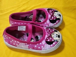 Disney minnie Polka Dot Mary Jane Sneakers Size 6 - Picture 1 of 8
