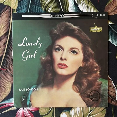 Julie London ‎– Lonely Girl .. Japan Red Vinyl LP - Image 1 of 4