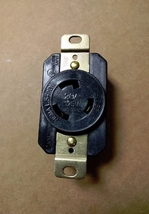 Premium Heavy Duty L5-20R 3-Prong Twist Lock Locking Receptacle Device 20A 125V - Picture 1 of 3