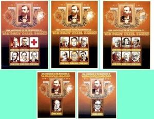 PREMIO NOBEL ZAMBIA 2002 x3 M/S +2 S/S SC#965/70 mnh ** JUDAICA 💲ENVÍO GRATUITO💲 - Imagen 1 de 1