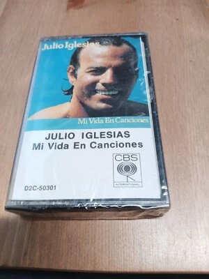 Mi Vida En Canciones (Julio Iglesias) [1980] AUDIO CASSETTE New Sealed Rare - Image 1 of 4
