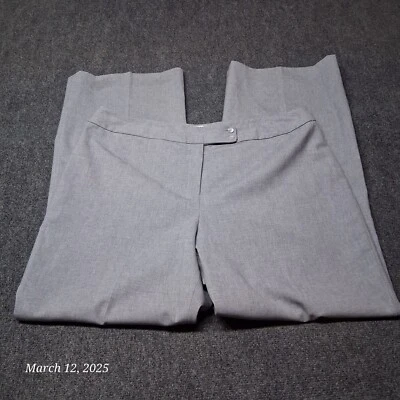 Pantalones Pendleton Mujer Talla Grande 18 Gris Pierna Ancha Mezcla Lana Vestido Pantalones Foto 1 de 4