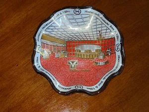 Vintage Sheraton-Scottsdale AZ A TYMON HOTEL Nut Bowl Glass Dish Ashtray MCM  - Picture 1 of 11