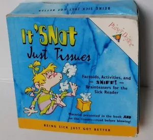 It's Not Just Tissues Planet Dexter Vtg Brainteasers Book Sick Kid It'snot Snot - Picture 1 of 7