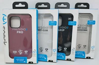 Funda Speck Presidio2 Grip Transparente Perfecta para iPhone 12 / iPhone 12 Pro 2020 Foto 1 de 4