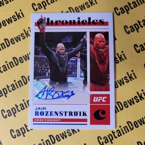 JAIR ROZENSTRUIK 2023 Panini Chronicles UFC #08/49 Signatures Blue #CS-JRZ automático - Imagen 1 de 4