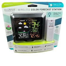 S85814 La Crosse Technology Wireless Color Weather Station with TX141TH-BV3 NIB