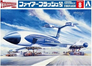 Aoshima Thunderbirds Classic 1/350 No. Kit de modelo de plástico 8 Fire Flash JAPÓN - Imagen 1 de 9