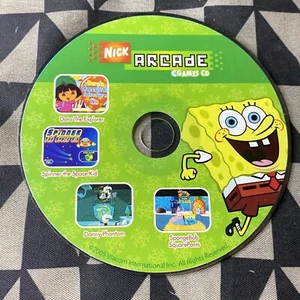 Nickelodeon Nick Arcade Game PC - Disc Only - SpongeBob Dora Explorer Space Kid - Picture 1 of 2