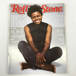 Rolling Stone Magazine January 1990 # 440 Tracy Chapman The Cure Pogues Vintage - Picture 1 of 7