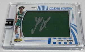 2019 20 PANINI INSTANT CLEAR VISION ROMEO LANGFORD ON CARD AUTO Rookie RC #4/10 - Picture 1 of 4