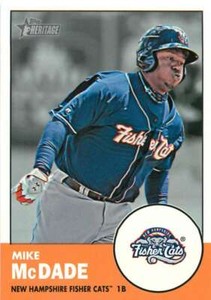 2012 Topps Heritage Minor League #137 Mike McDade NM-MT 