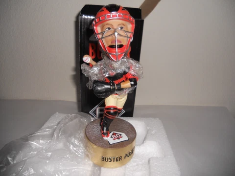 Buster Posey Bobblehead SF Jr. Giants 60th anniversary NIB SGA 2018 Cover