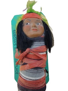 1950s Skookum Papoose Native American Doll From Ramona's Marriage Place - Picture 1 of 6
