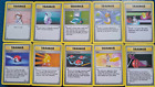 10 pokemon trainer trading cards 1999 wizards
