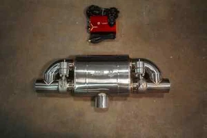 Silenciador con válvulas Valvetronic Designs 3" estilo T con válvulas dobles y controlador - Imagen 1 de 22