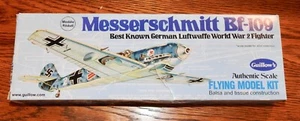 Messerschmitt BF-109 Guillow's Balsa Wood Model Airplane Kit - Unbuilt from 2005 - Picture 1 of 1