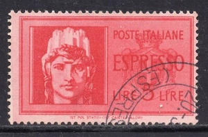 5044 - Italy 1945 - Democracy - Express Stamps - Used Stamp - Picture 1 of 2