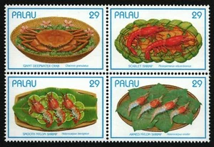 Palau 1993 - Mi-Nr. 610-613 ** - MNH - ZDR - Crustáceos / Crustáceos - Imagen 1 de 1