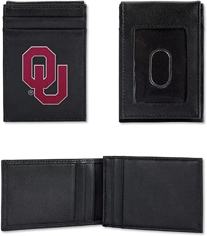 Oklahoma Sooners NCAA Embroidered Front Pocket Wallet Cover