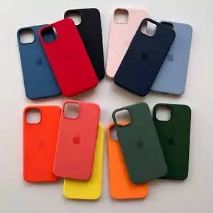 Apple iPhone Silicone Case with MagSafe-iPhone 13, 13 Pro, 13 Mini 13 pro max - Picture 1 of 72