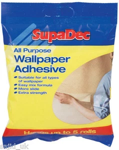 SupaDec Extra Strength All Purpose Powder Wallpaper Paste Adhesive - 3 Rolls - Picture 1 of 1