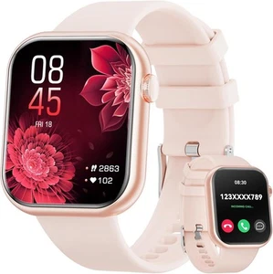 Smart Watch(Answer/Make Call)1.85inch Fitness Smartwatches for Android iOS Phone - Picture 1 of 9