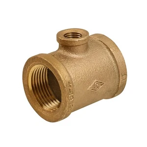 CSSU0340 3/4'' x 1/4''-Inch Reducing Tee Two Size with Female Threaded Connec... - Picture 1 of 8