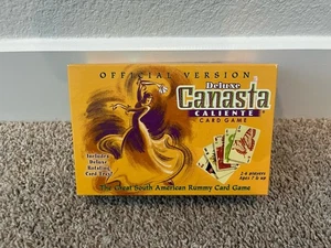 VINTAGE Deluxe Canasta Caliente Card Game COMPLETE Winning Moves 2003 Rummy - Picture 1 of 4