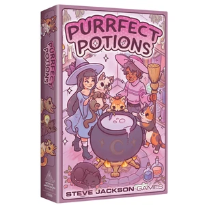 Purrfect Potions Dice Game Barbarian Steve Jackson Games SJG1586 Cats Witches - Picture 1 of 4