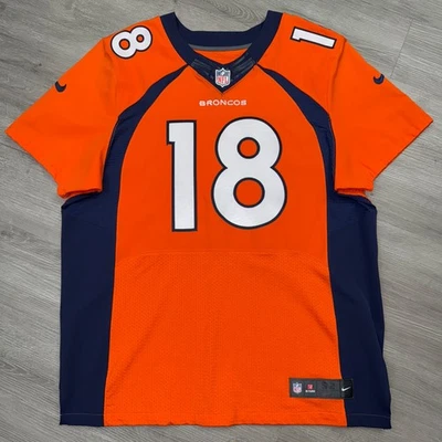 Camiseta deportiva Nike Elite auténtica 52 XXL 2XL de los Denver Broncos de Peyton Manning Foto 1 de 4