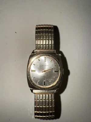 RELOJ AMORTIGUADOR BENRUS VINTAGE RELLENO ORO 10K Cuerda Automática Cristal Falta Foto 1 de 4