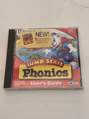 Jump Start Phonics User Guide. VG+. Cond - Tested and Working - Image 1 of 4