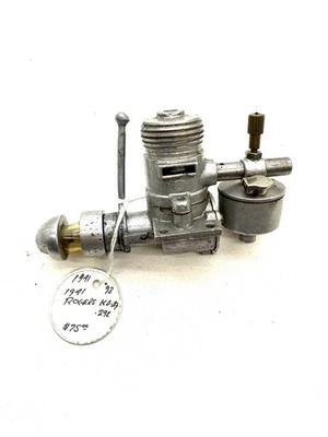 Vintage Rogers .29 Control Line Airplane Engine 1941 M7 - Image 1 of 4