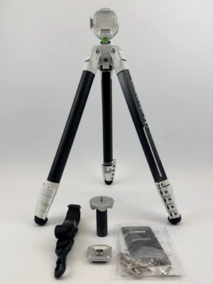 COMAN Light W Carbon Stativ weiß stabil leicht Kamera Smartphone neu - Bild 1 von 4