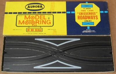 Auroa Model Motoring No. 1524 Crisscross Roadways (2 Pieces) BOXED - Image 1 of 2