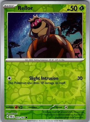 Rellor 023/162 Common Reverse Holo SV05: Temporal Forces NM - Image 1 of 2