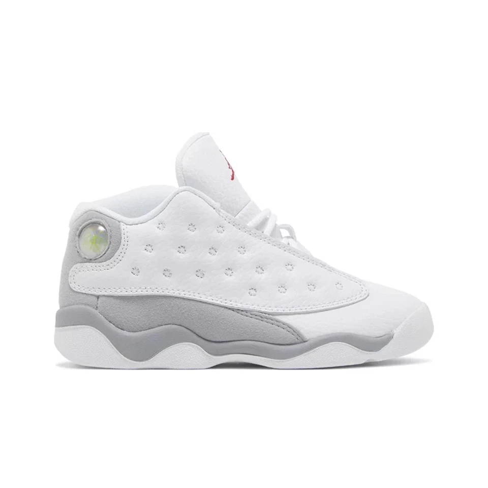 Jordan 13 Retro Estilo de Vida Zapatillas Blanco Lobo Gris Niños Pequeños Blanco DJ3004 Foto 1 de 1