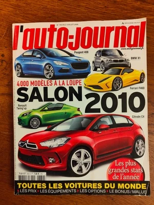 Numéro Spécial salon de l’Auto-Journal modèles 2010, parution juillet 2009 - Photo 1/3