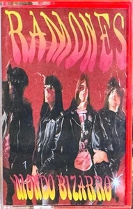 The Ramones Mondo Bizarro Cassette Tape LP Punk Metal Rock Hardcore RED - Picture 1 of 2