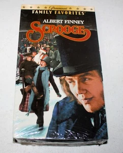 Scrooge (NEW VHS 1970) Albert Finney, Alec Guinness, Classic Musical Tale - Picture 1 of 2
