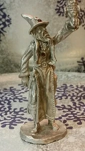 Gallo fine Pewter Wizard with owl - Picture 1 of 1