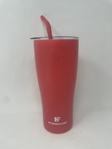 Hydraflow Capri 30oz Stainless Steel Tumbler with Lid and Straw - Picture 1 of 8