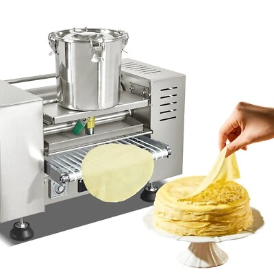 Kolice Mille Crepe Cake Machine, Thousand Layers Cake Skin Maker-Crepe Dia.:10”