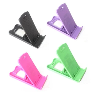Smartphone Halter Handy Halterung Tisch Desktop Mini Faltbar Universal Ständer - Picture 1 of 5