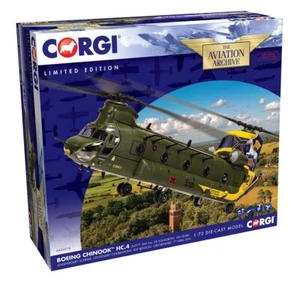 Corgi Aviation 1/72 Boeing Chinook HC.4 ZH777- RAF No. 28 Sqn 100 Años-AA34216 - Imagen 1 de 4